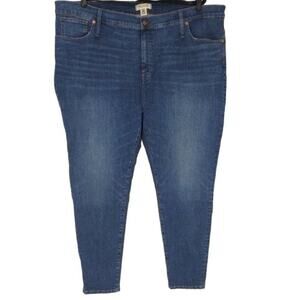 Madewell Women's 9" Mid Rise Skinny Pendale Medium Wash Jeans Size 37 NWT